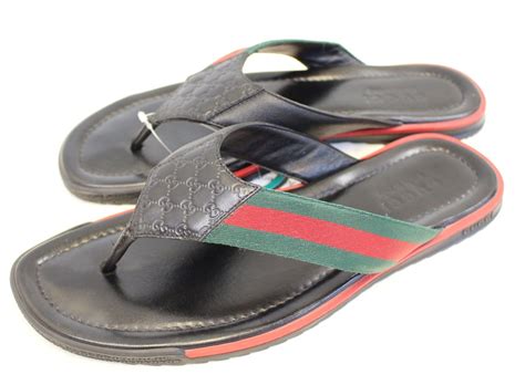 black or white gucci flip flops|gucci flip flops clearance.